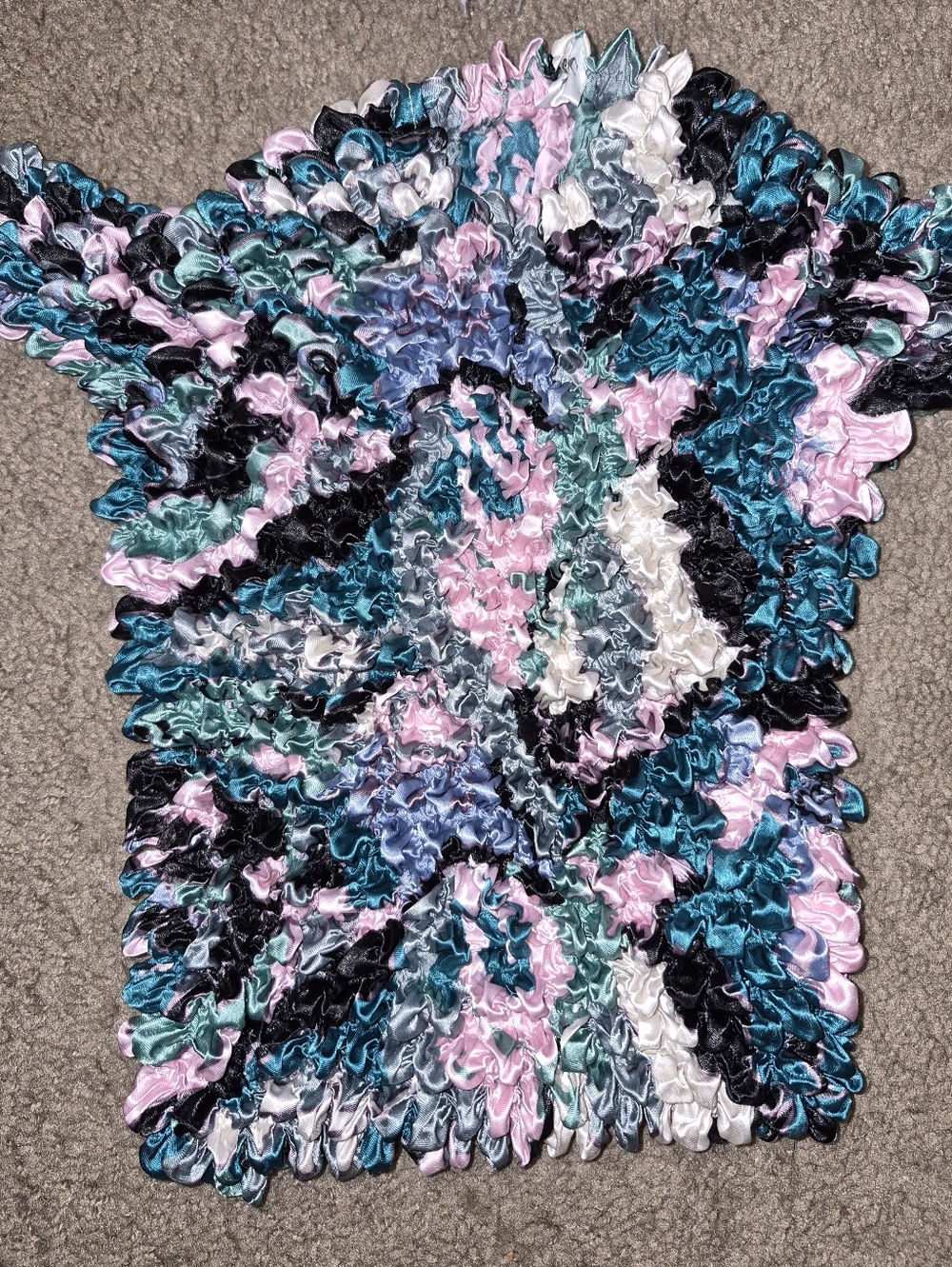 Magic Bubble Popcorn Crinkle Y2K Short Sleeve Top Shirt One Size Fits Most